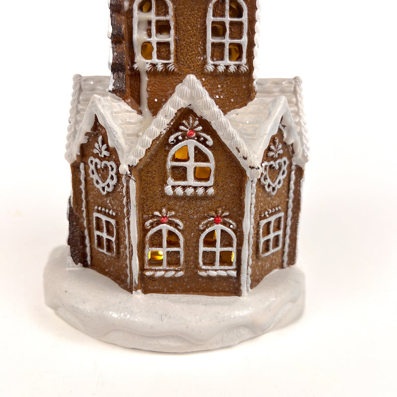 MAXI CASA A LED "PAN DI ZENZERO"