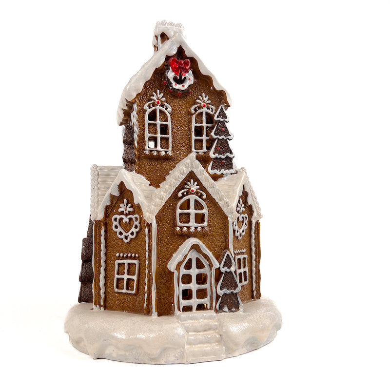 MAXI CASA A LED "PAN DI ZENZERO"