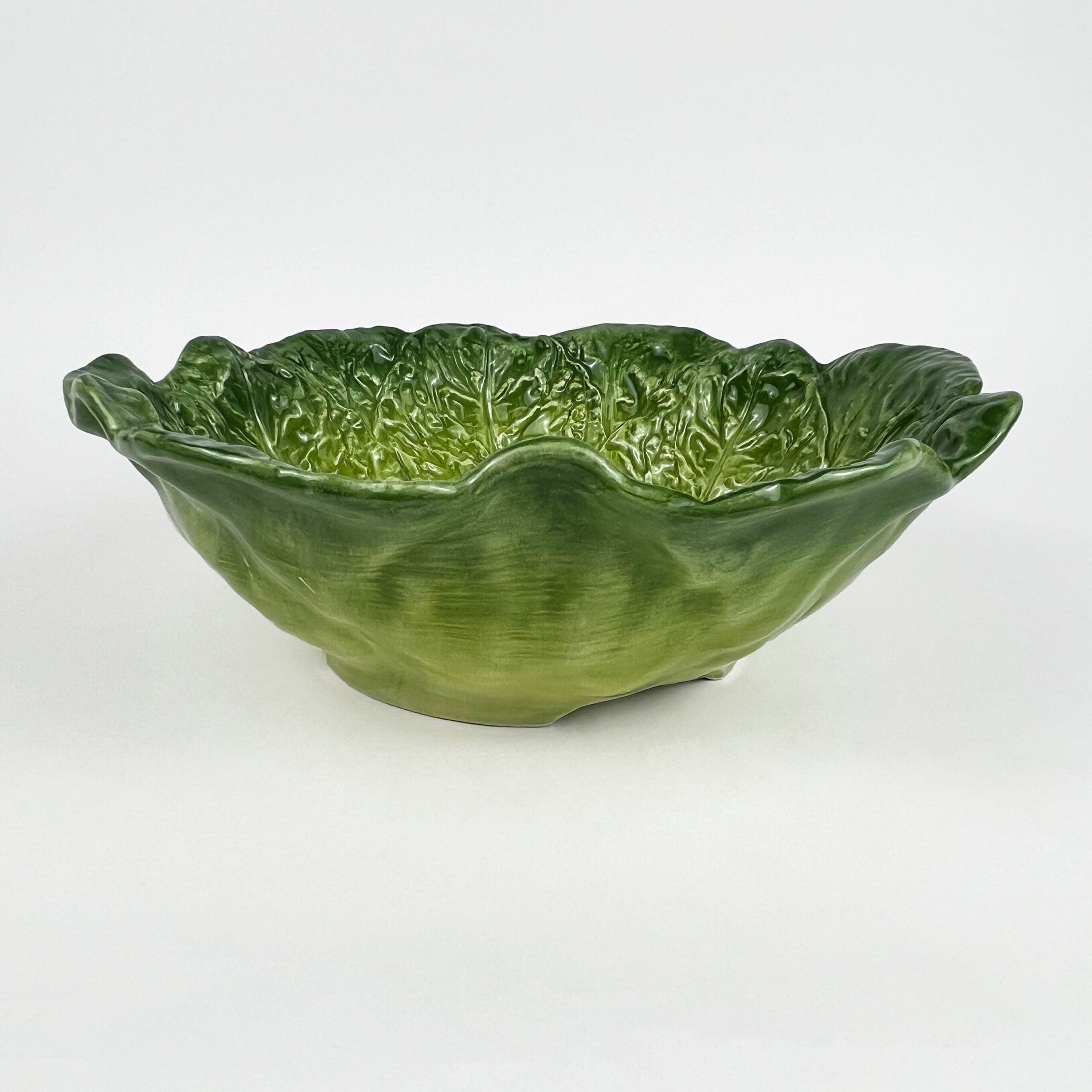 INSALATIERA O PIATTO DA PORTATA "CAVOLO VERZA VERDE"