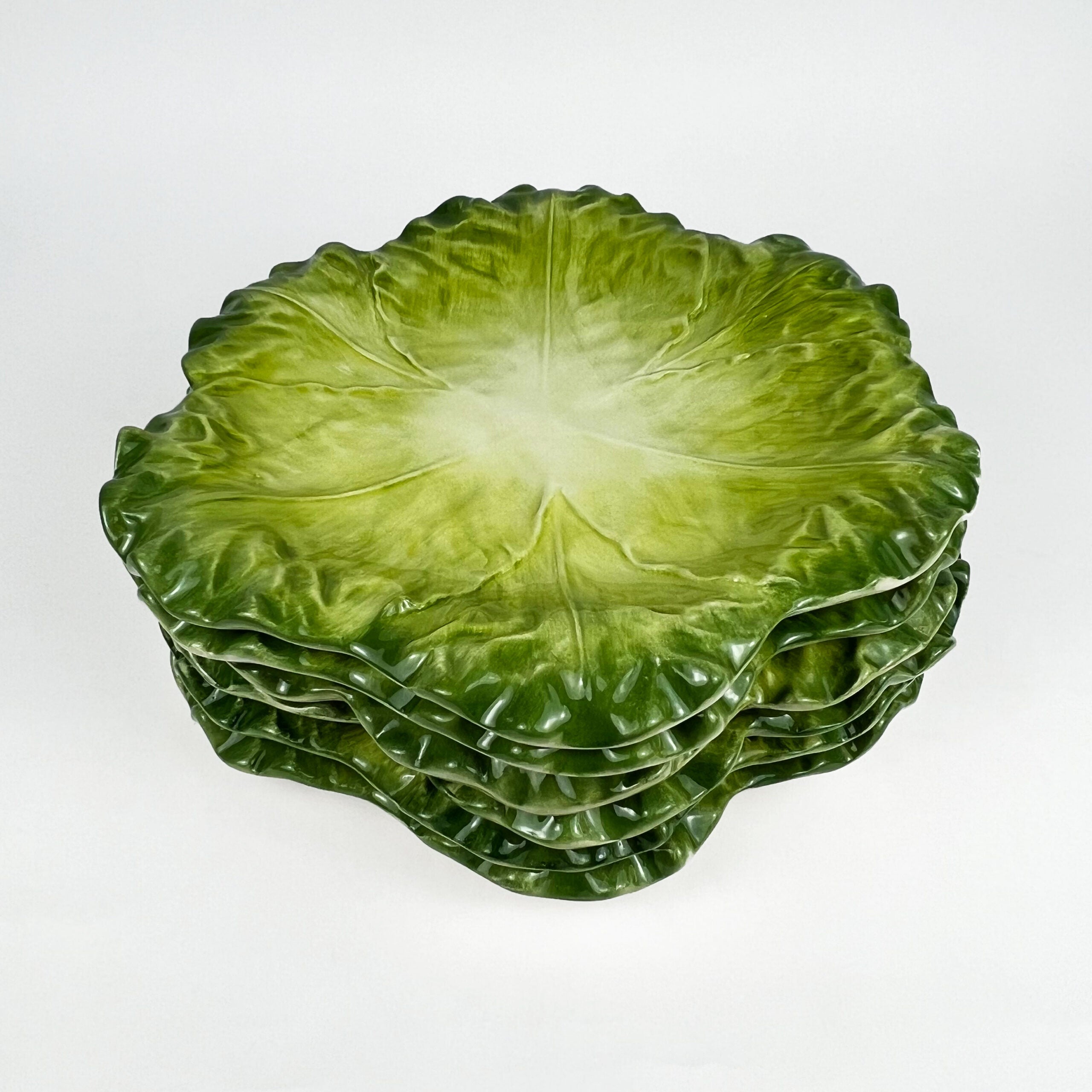 SET DI 6 SOTTOPIATTI "CAVOLO VERZA VERDE"