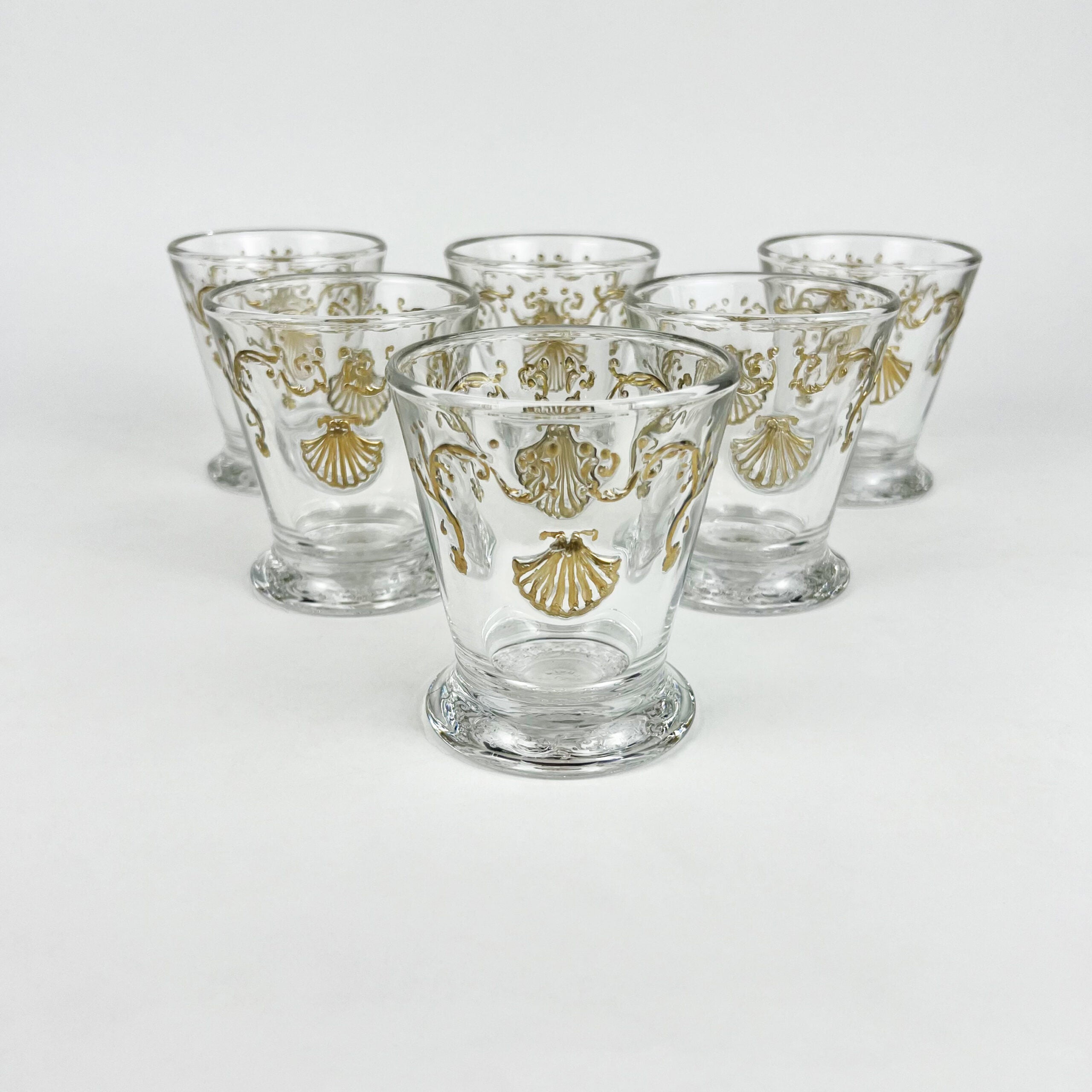 SET DI 6 BICCHIERI TUMBLER "VERSAILLES"