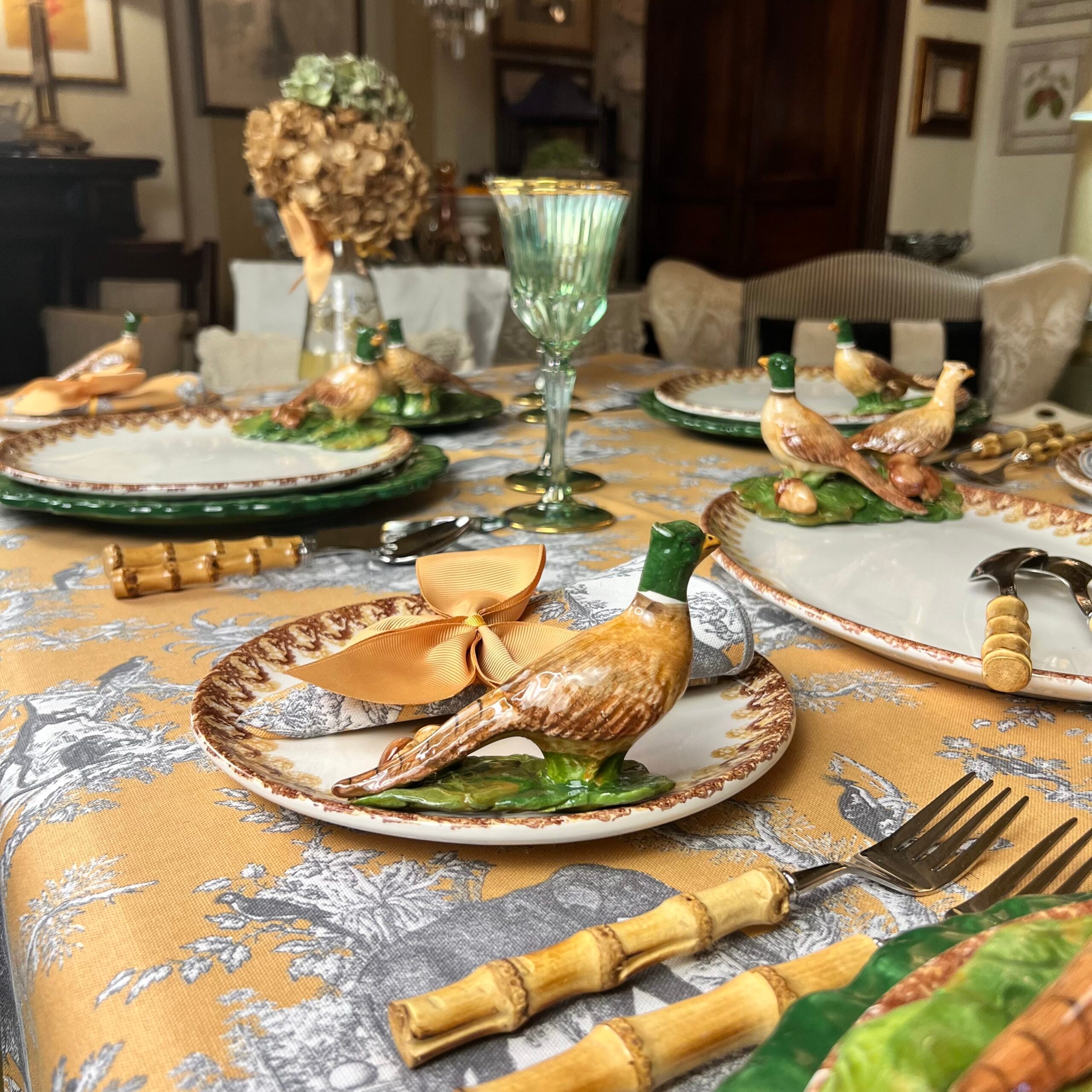 SET 6 PIATTI ANTIPASTO "FAGIANI"