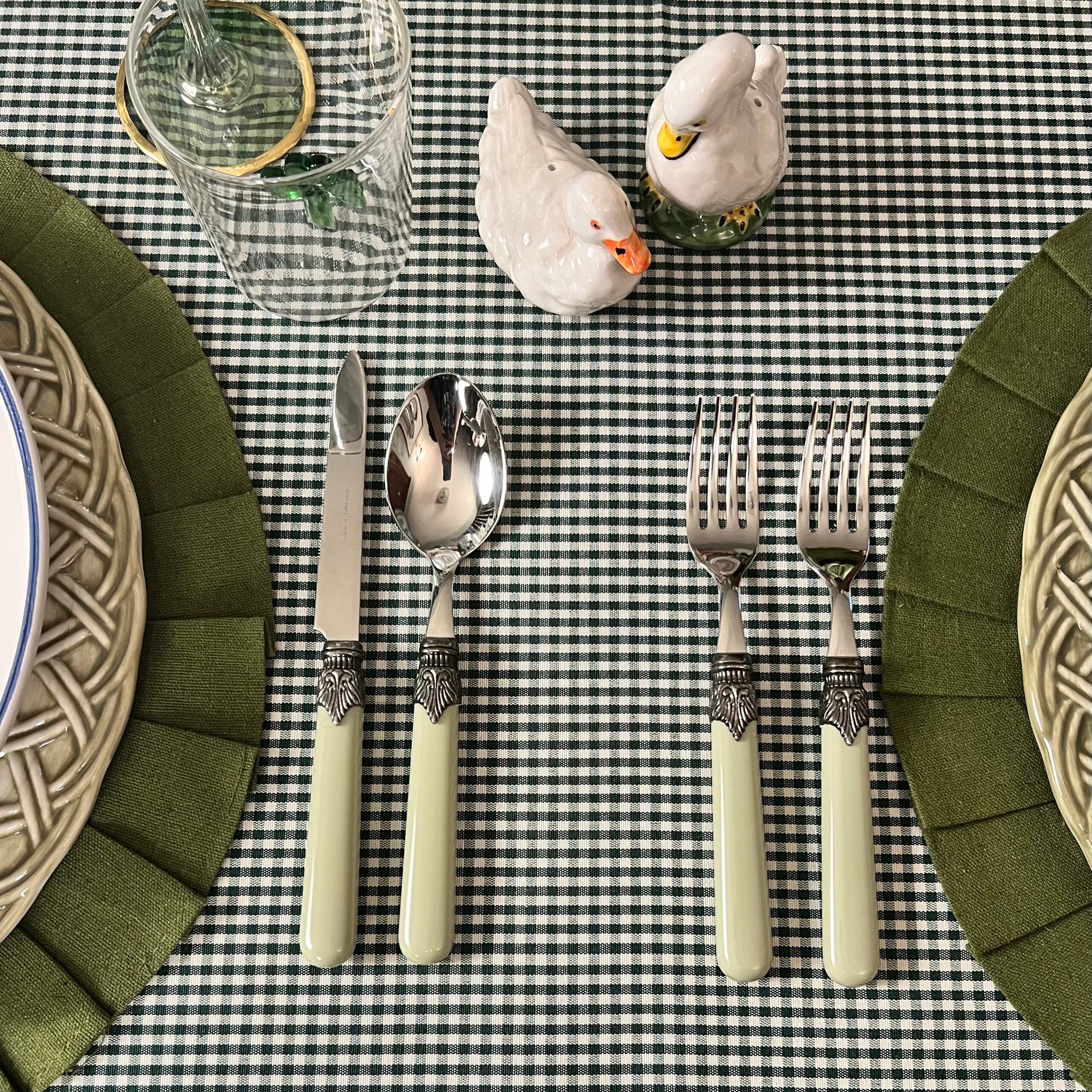 SET 6 FORCHETTE CLASSIC "VERDE SALVIA"