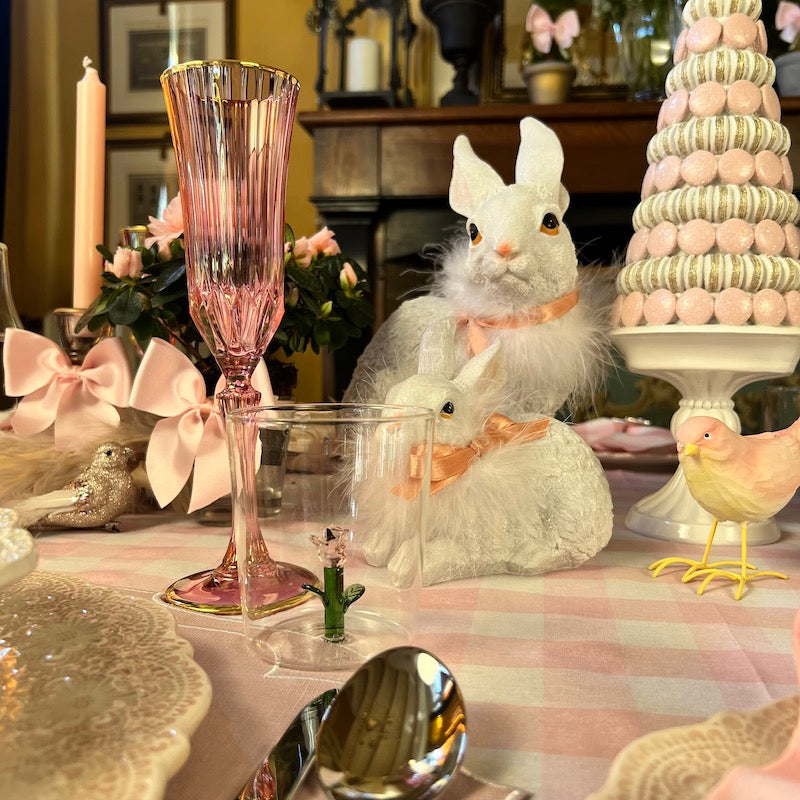 SET 6 BICCHIERI TUMBLER "ROSA"