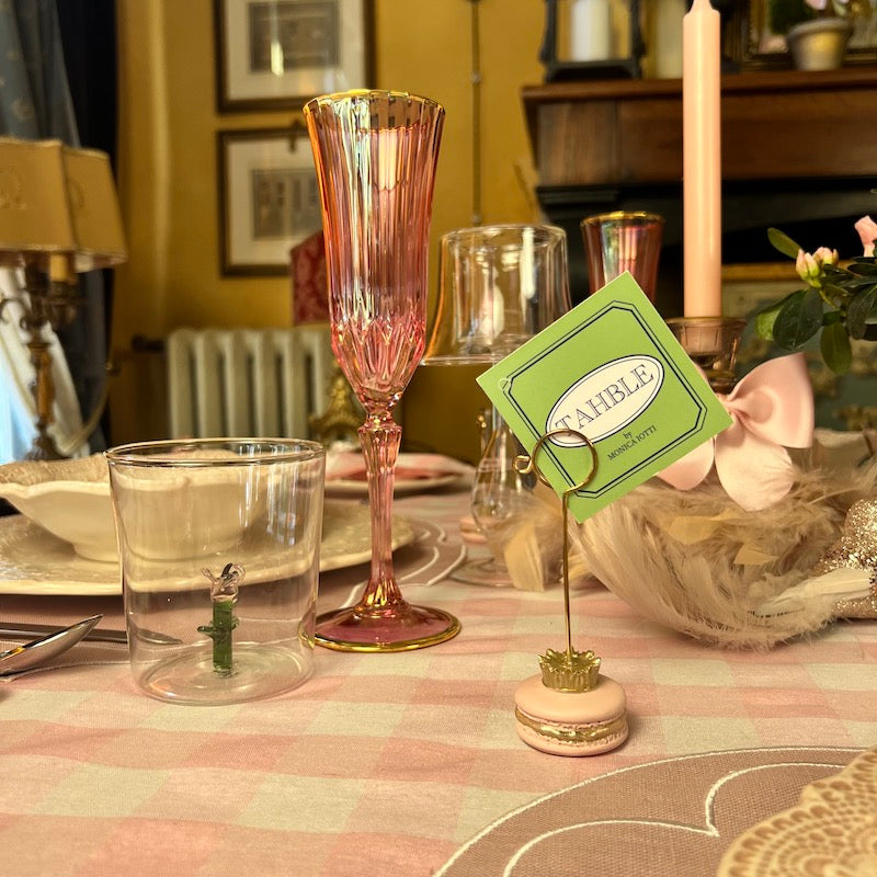 SET 6 BICCHIERI TUMBLER "ROSA"