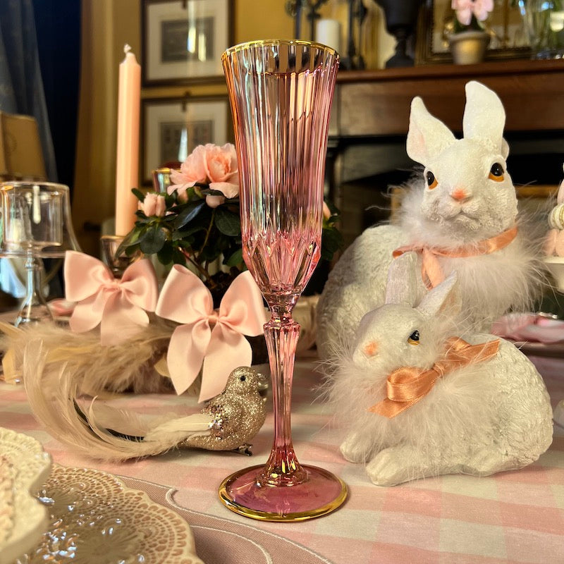 SET 6 UCCELLINI PIUMATI "GLITTERATI"