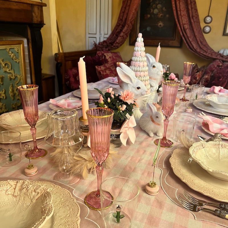 CORONE DI PIUME "ROSA FANNÈ"