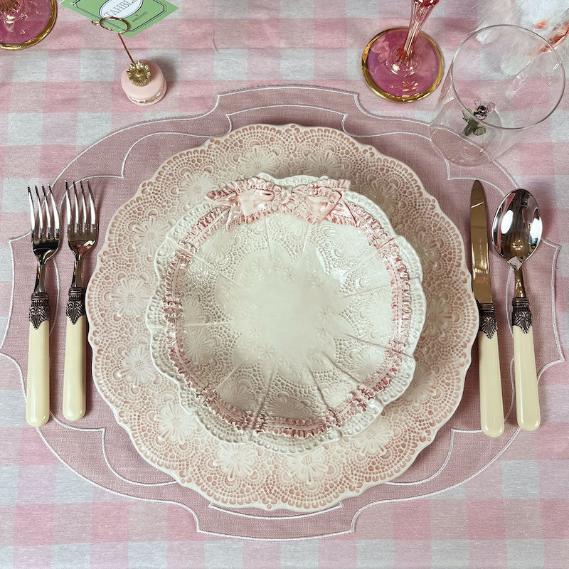 SET 6 PIATTI FONDINA “ROSE D’INVERNO”