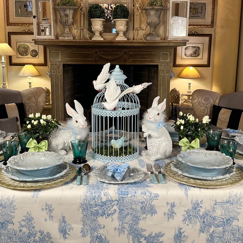 SET DA 6 SOTTOPIATTI "INTRECCIO"