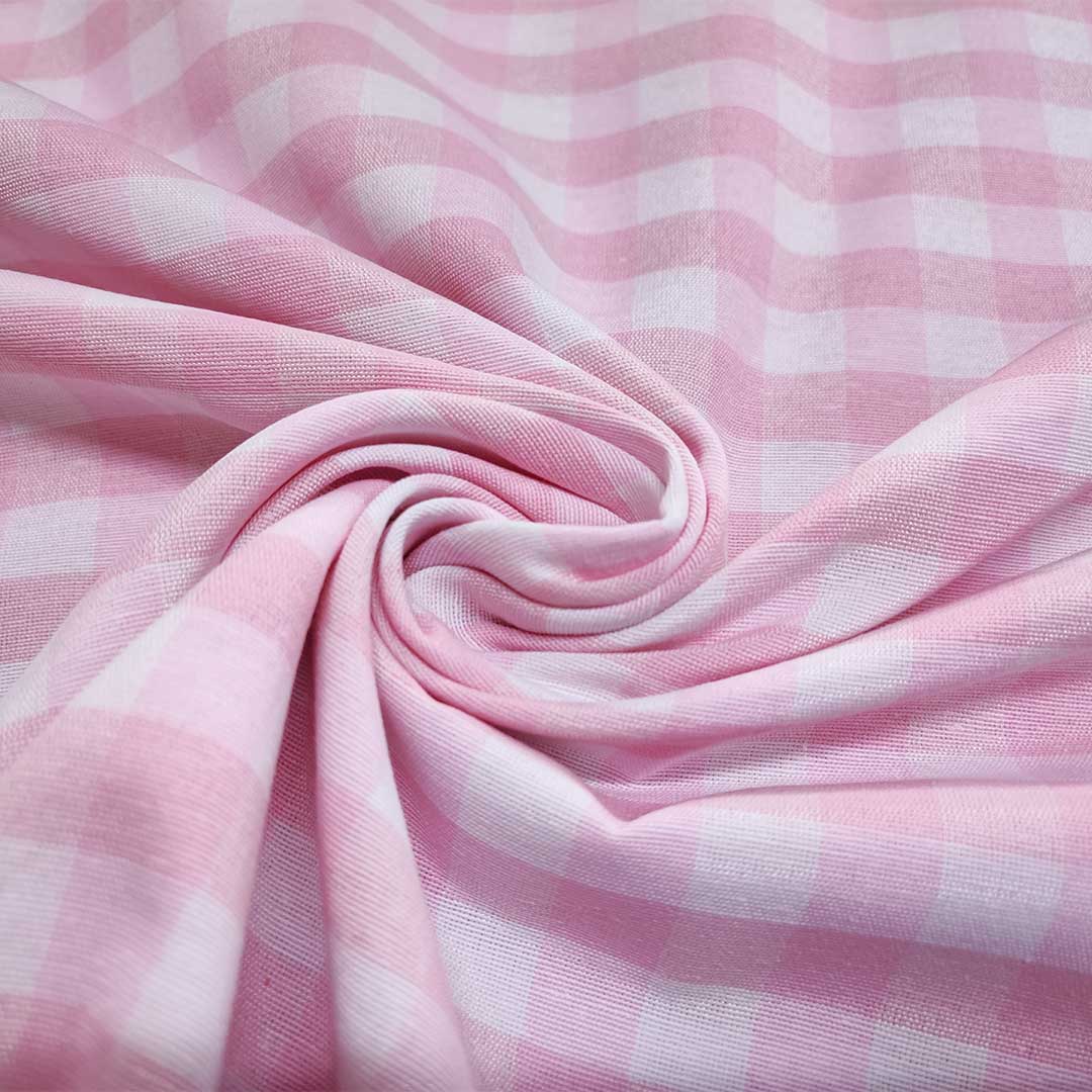 TOVAGLIA MAXY VICHY "ROSA POLVERE"