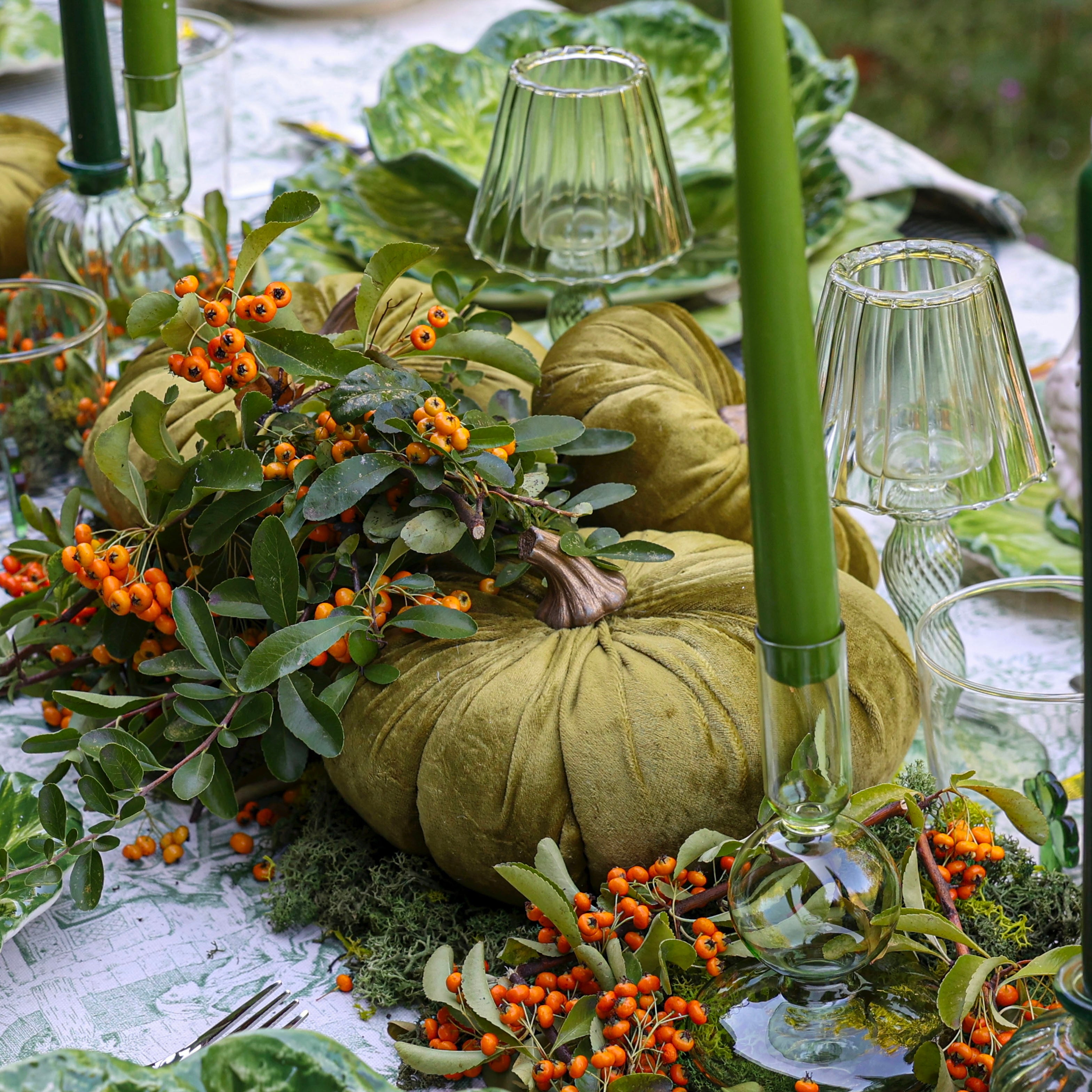 TRIS DI ZUCCHE MINI “VERDI”