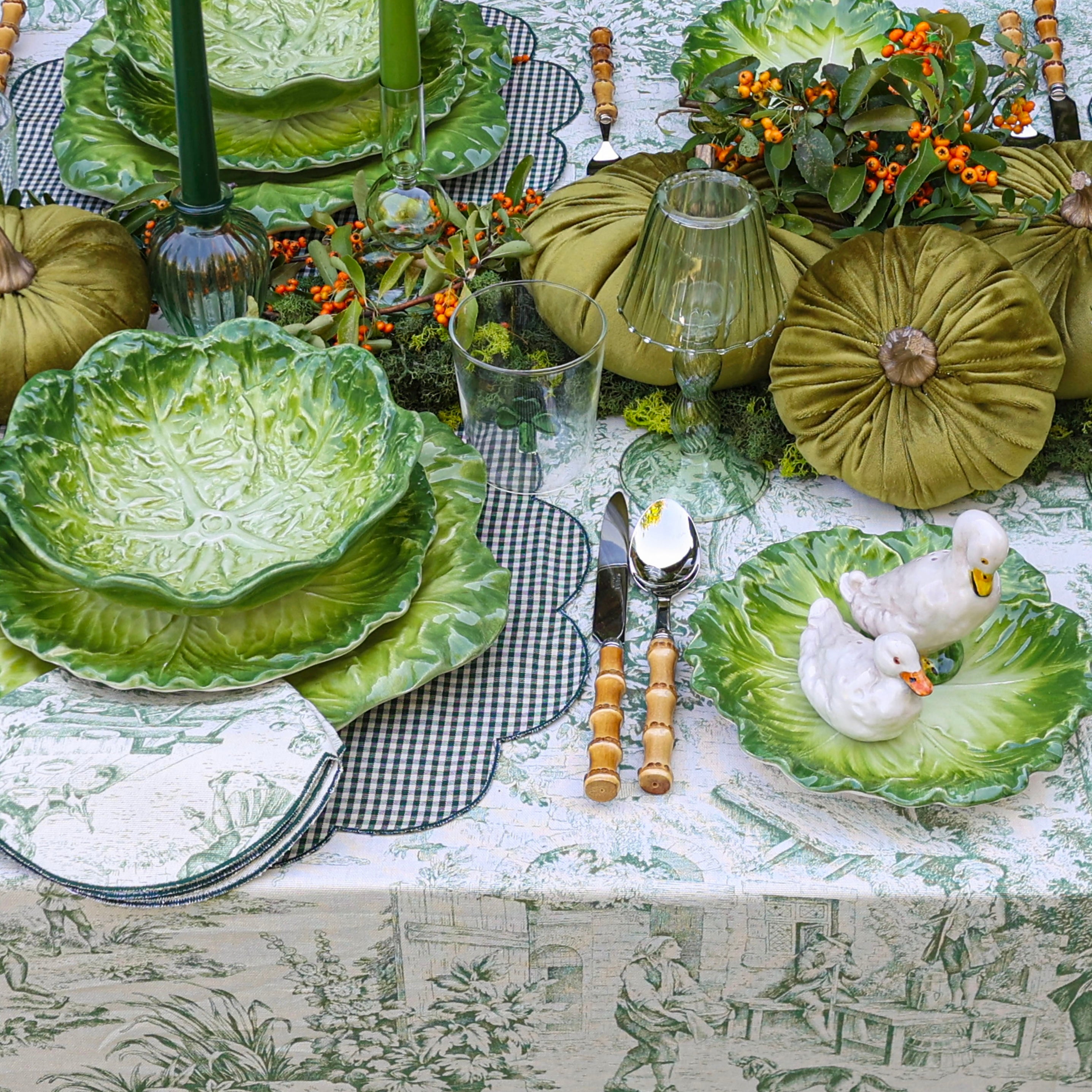 SET DI 6 BOLETTI "CAVOLO VERZA VERDE"