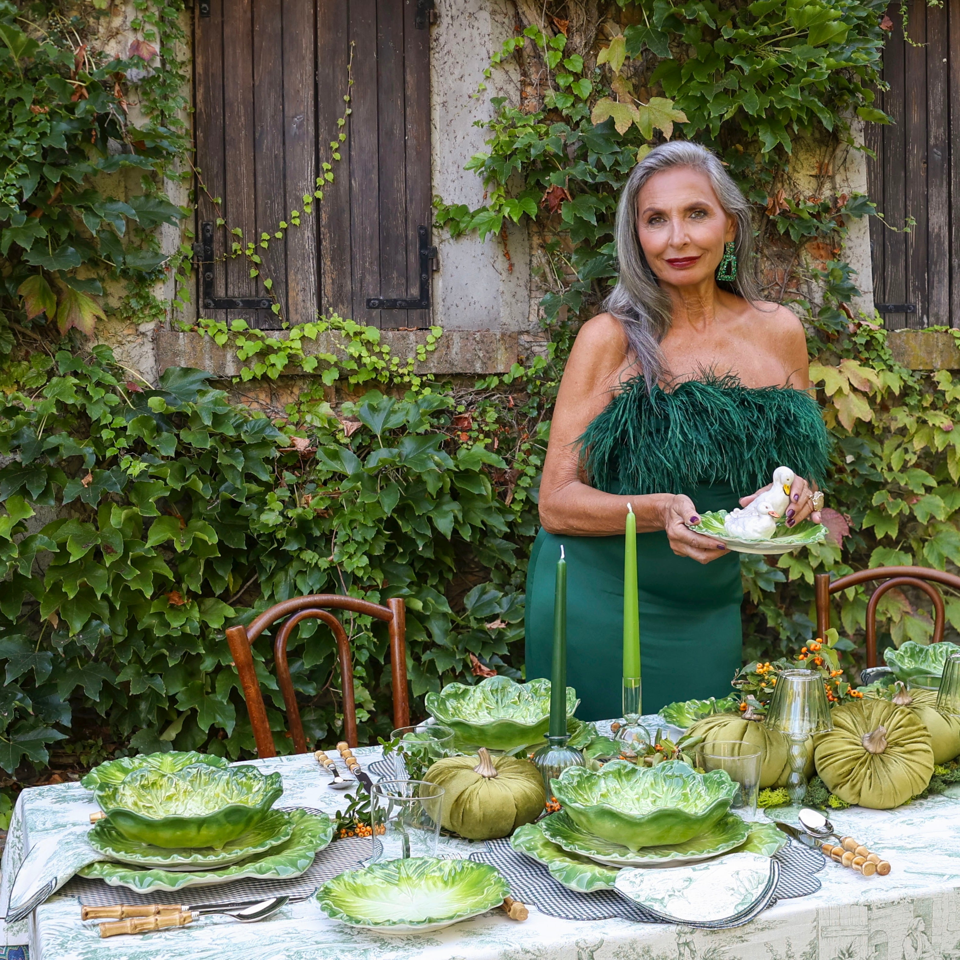 PIATTO DA PORTATA "CAVOLO VERZA VERDE"