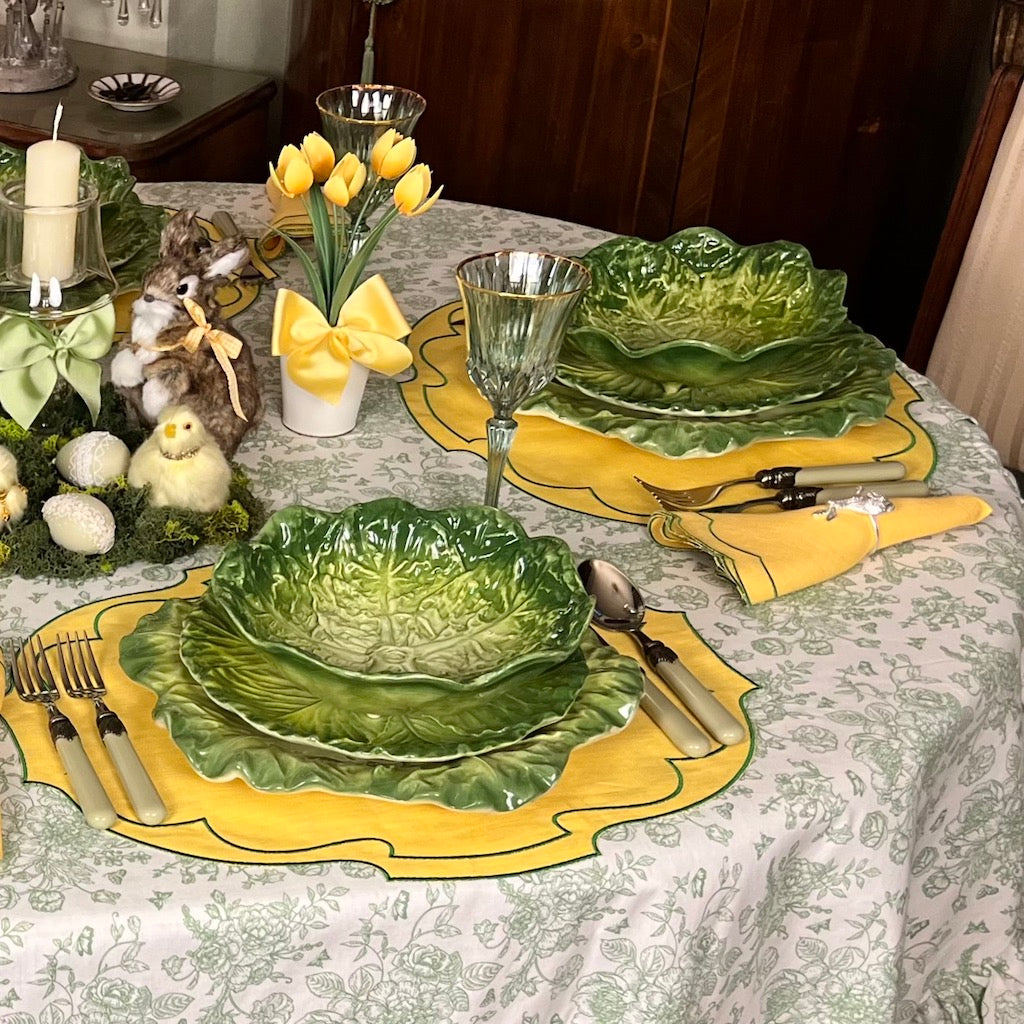 PIATTO DA PORTATA "CAVOLO VERZA VERDE"