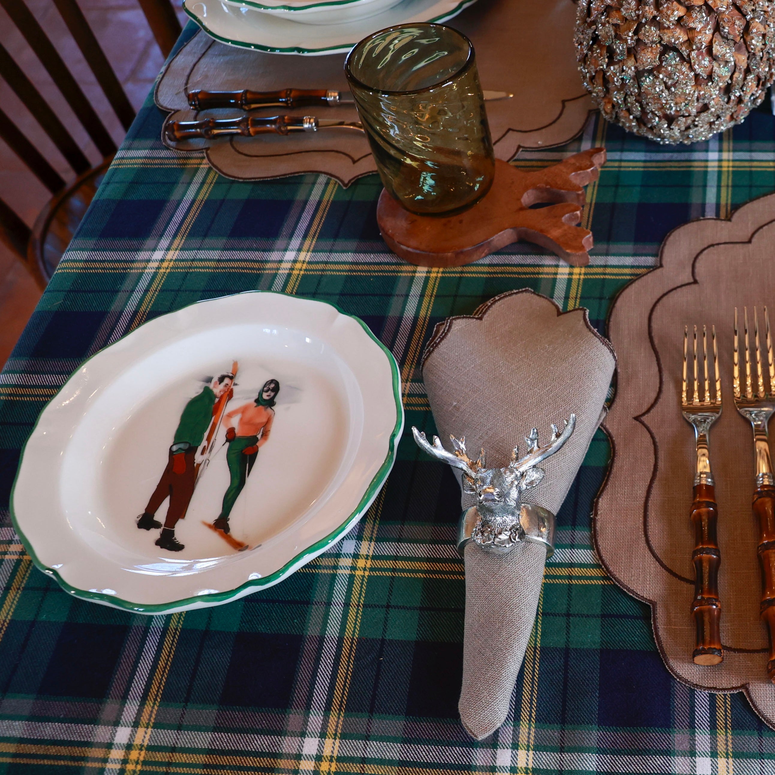 SET 6 PORTATOVAGLIOLI "ALCE"