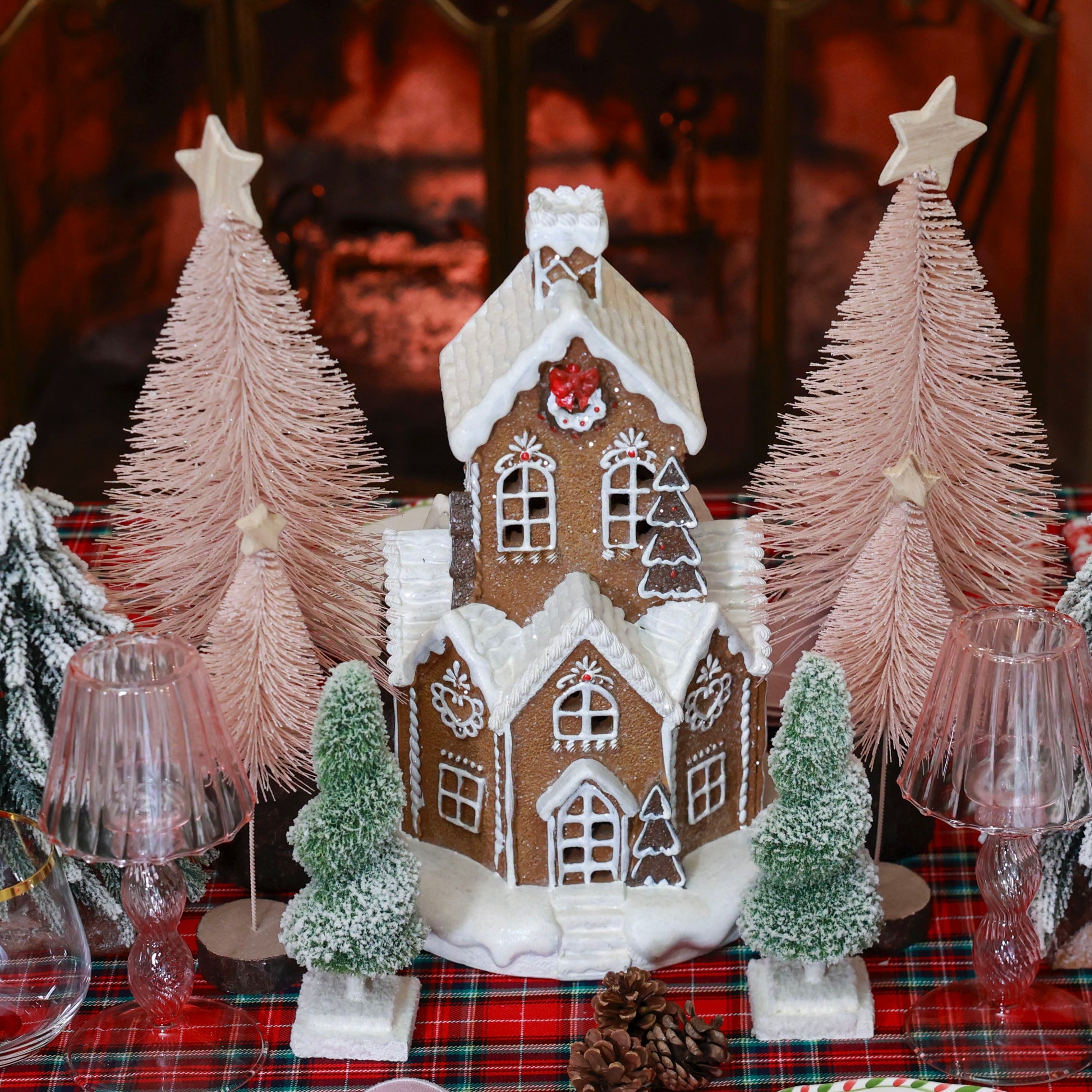 SET 3 ABETI "ROSA FANNÈ"