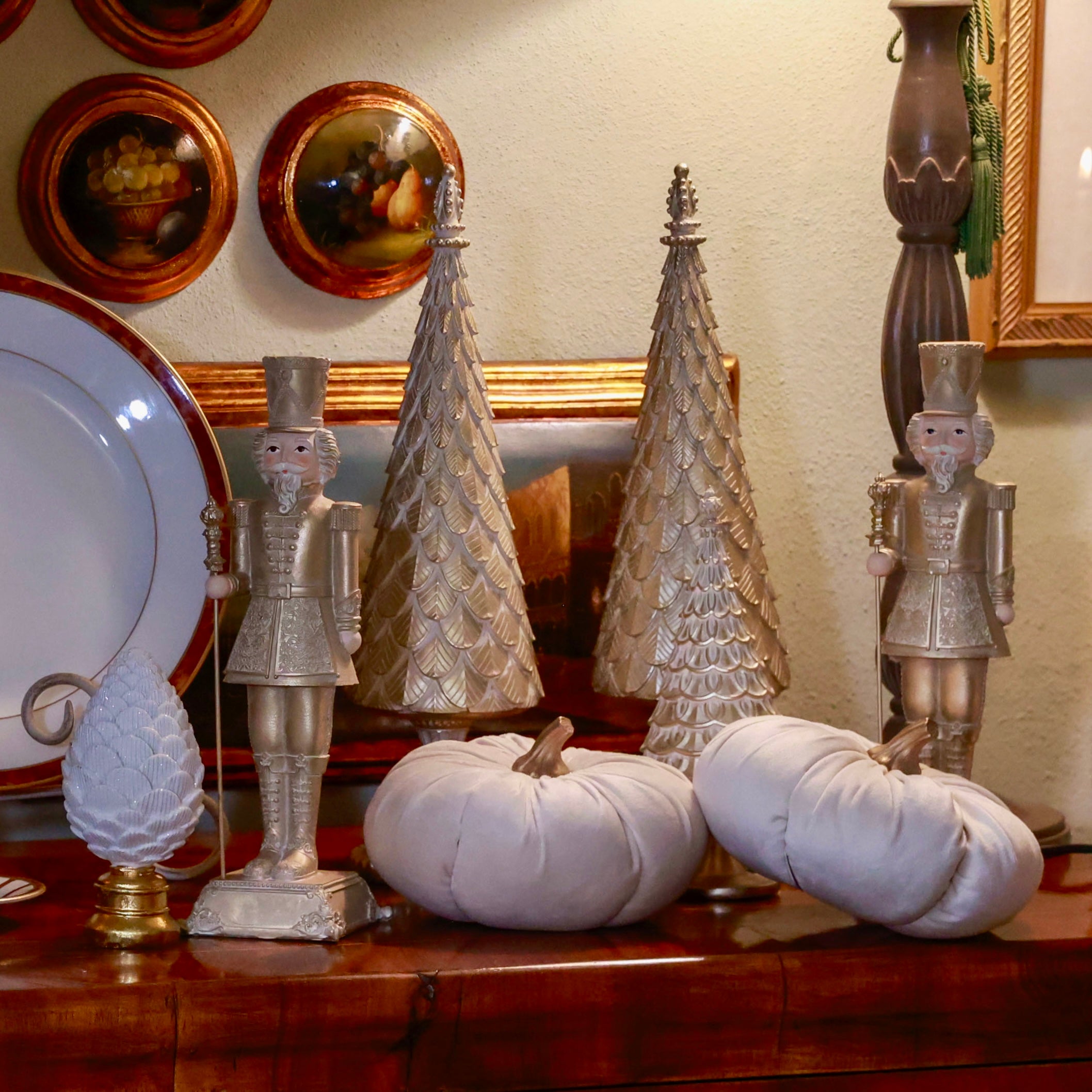 SET 2 SCHIACCIANOCI GOLOSI "ORO"