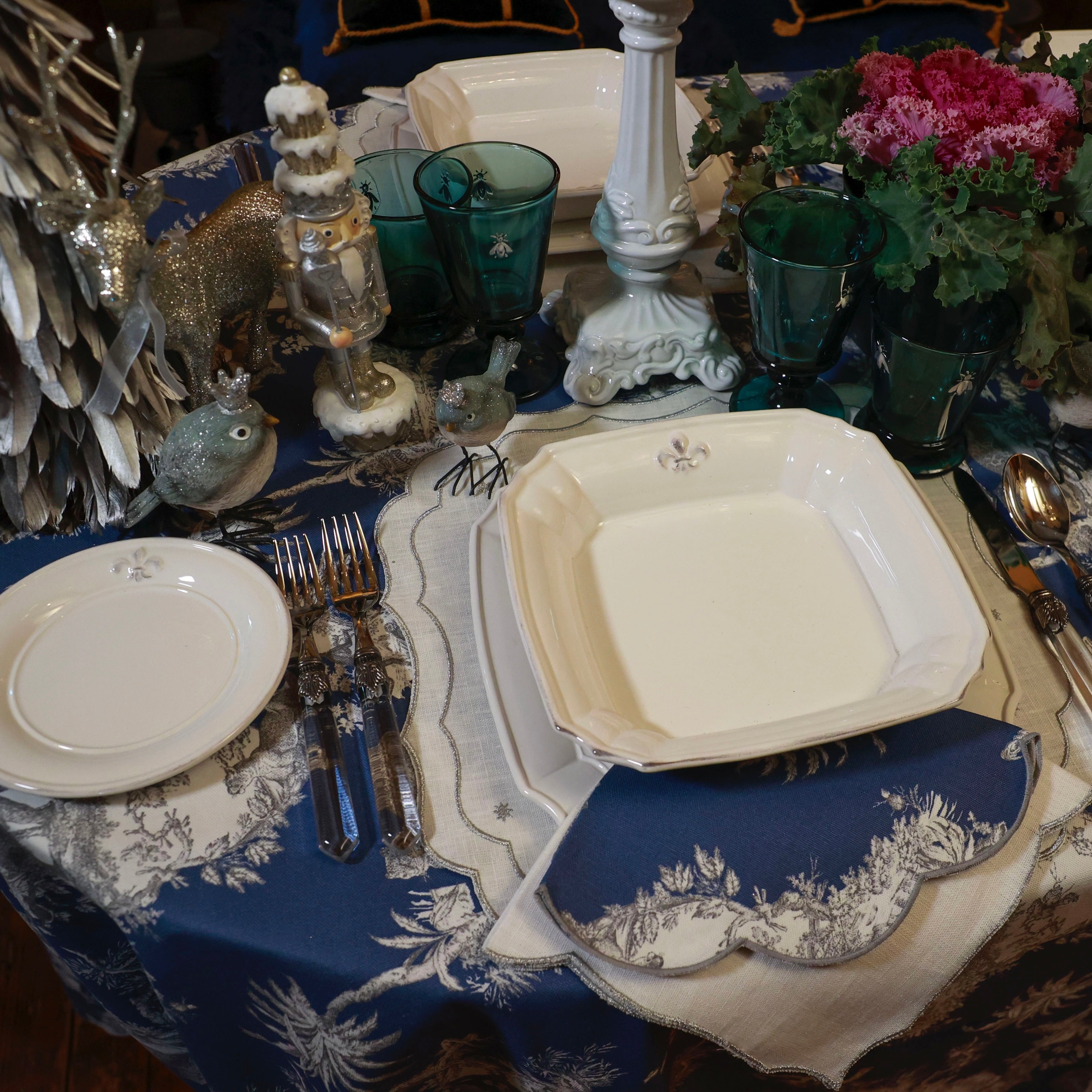 SET 6 FORCHETTE DA ANTIPASTO “CRISTALLO”