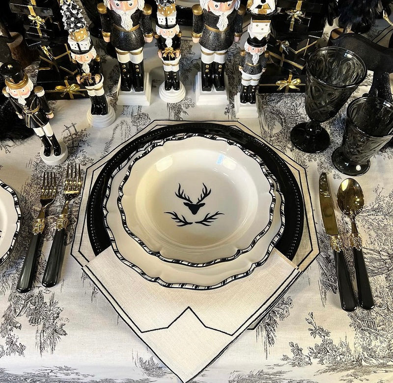 SET 6 COLTELLI “BLACK VERSAILLES”