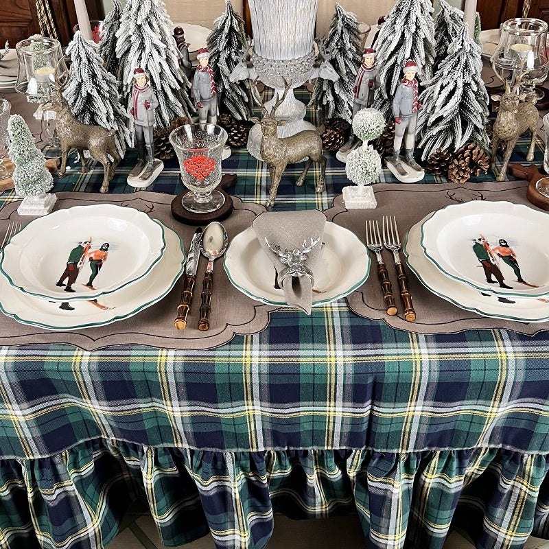 SET 8 PIATTI FONDINA "CHALET"