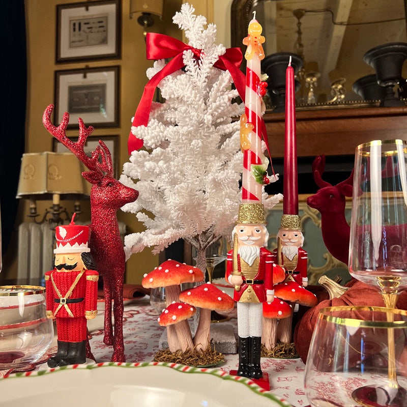 COPPIA DI CANDELE "GINGER BREAD"