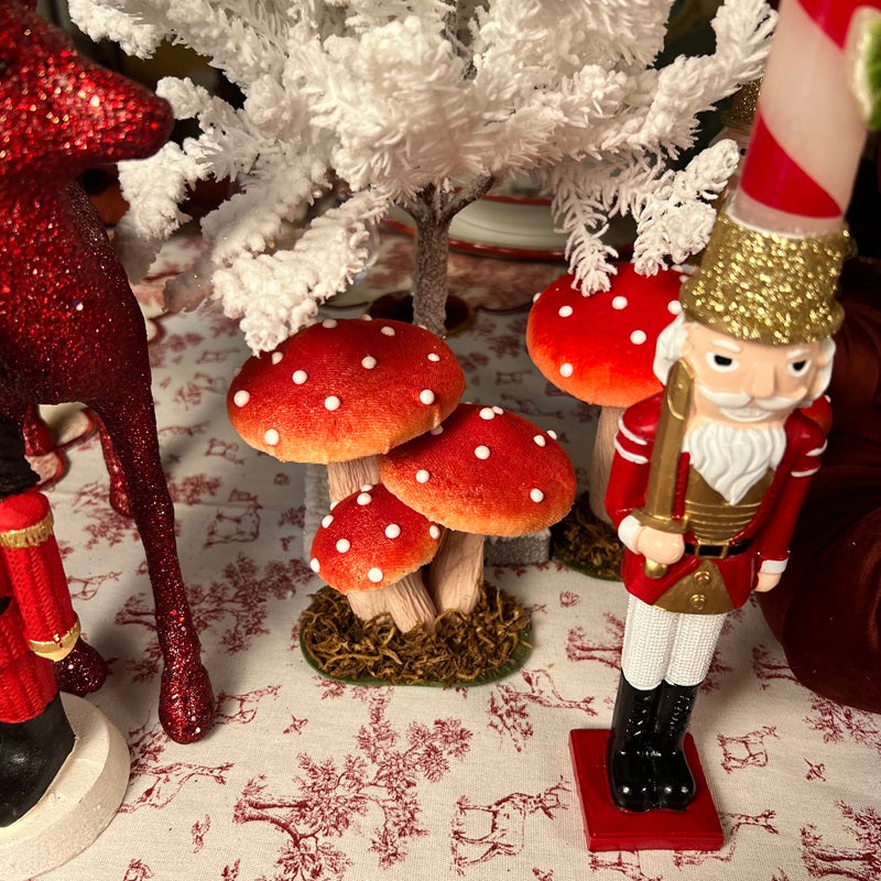 TRIS DI FUNGHI A POIS