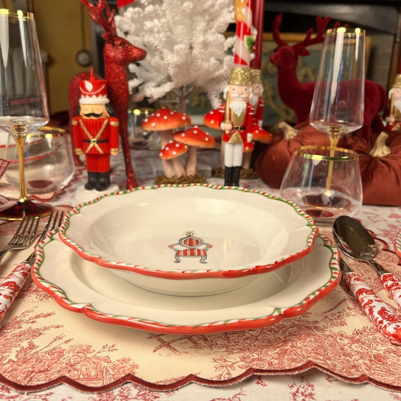 SET 6 PIATTI PIANI “LUIGI XIV”