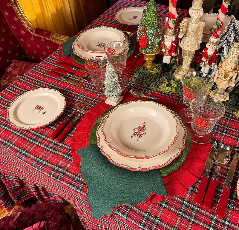 SET 6 CUCCHIAI DA DOLCE “BORGOGNA”