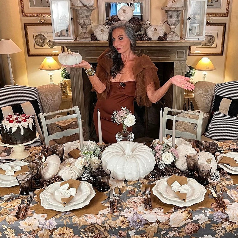 SET 6 PIATTI PIANI “GIARDINO D’INVERNO”