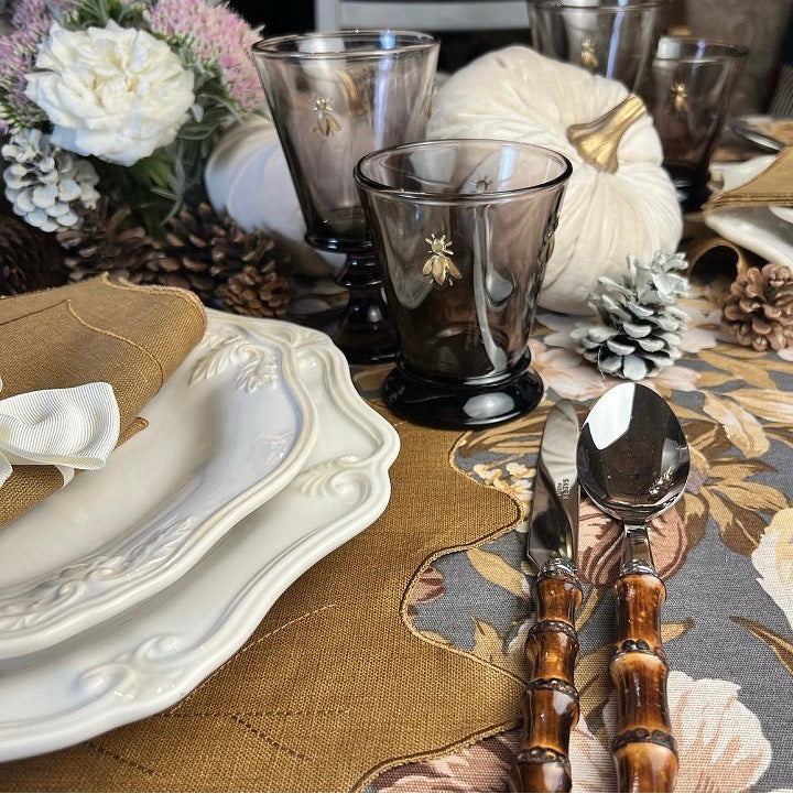 SET 6 CUCCHIAI DOLCE VERO BAMBOO “BRUCIATO DARK”